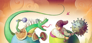 Выставка, посвященная украинским сказкам  «Було де не було»